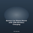 Baseus Βάση Κινητού με Ασύρματη Φόρτιση 15W