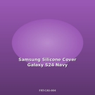 Samsung Silicone Cover Galaxy S24 Navy