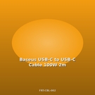 Baseus USB-C σε USB-C Καλώδιο 100W 2m