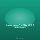 Anker Nano Pro 20W USB-C Φορτιστής Τοίχου
