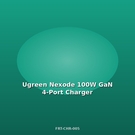 Ugreen Nexode 100W GaN Φορτιστής 4 Θυρών