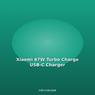 Xiaomi 67W Turbo Charge Φορτιστής USB-C
