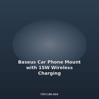 Baseus Βάση Κινητού με Ασύρματη Φόρτιση 15W-1