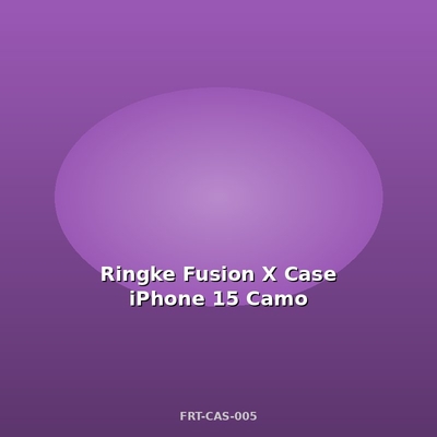 Ringke Fusion X Θήκη iPhone 15 Camo-1