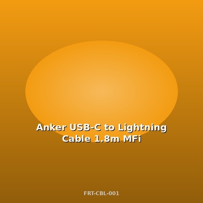 Anker USB-C σε Lightning Καλώδιο 1.8m MFi-1