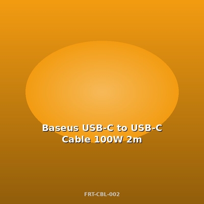 Baseus USB-C σε USB-C Καλώδιο 100W 2m-1