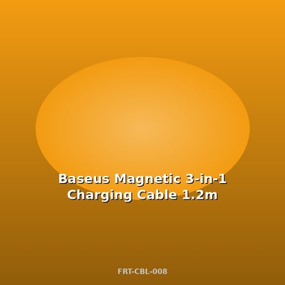 Baseus Magnetic 3-in-1 Καλώδιο Φόρτισης 1.2m-1