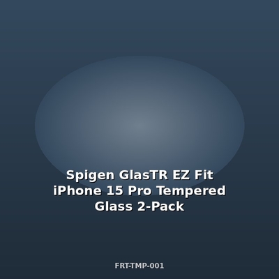 Spigen GlasTR EZ Fit iPhone 15 Pro Tempered Glass 2τμχ-1
