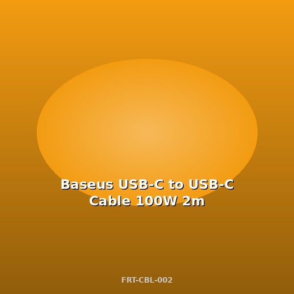 Baseus USB-C σε USB-C Καλώδιο 100W 2m