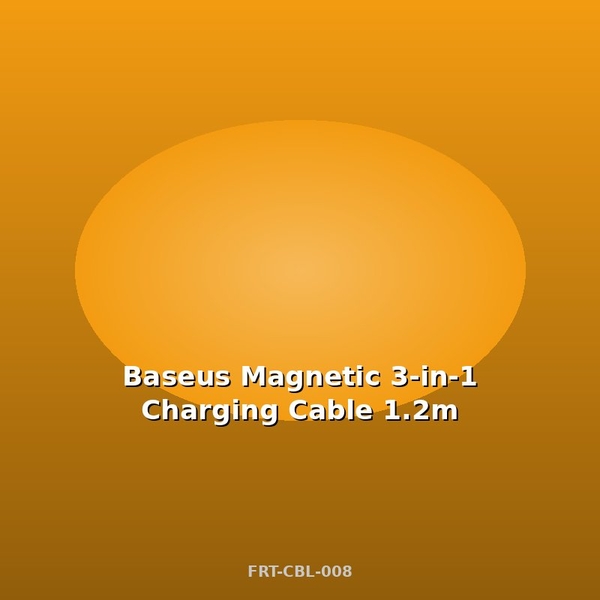Baseus Magnetic 3-in-1 Καλώδιο Φόρτισης 1.2m