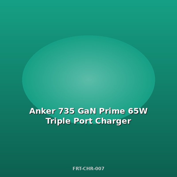 Anker 735 GaN Prime 65W Τριπλής Θύρας