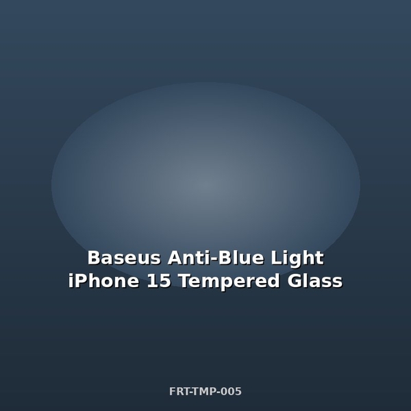 Baseus Anti-Blue Light iPhone 15 Tempered Glass